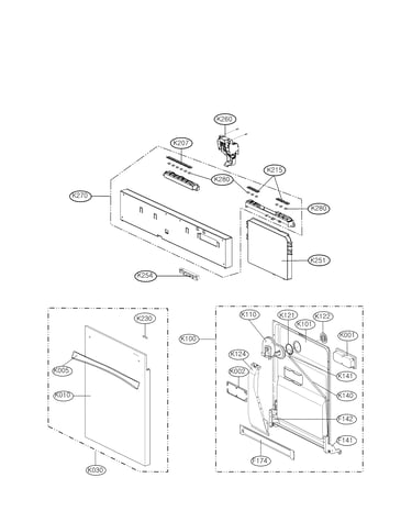 Panel and door parts