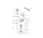 Kenmore Elite 72214697610 sump assembly parts diagram