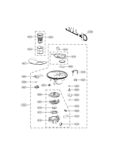 Sump assembly parts