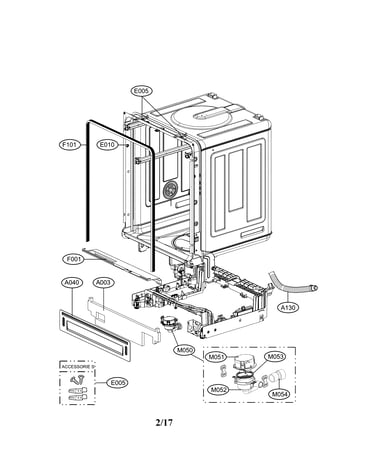 Exploded view parts