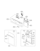 Panel and door parts