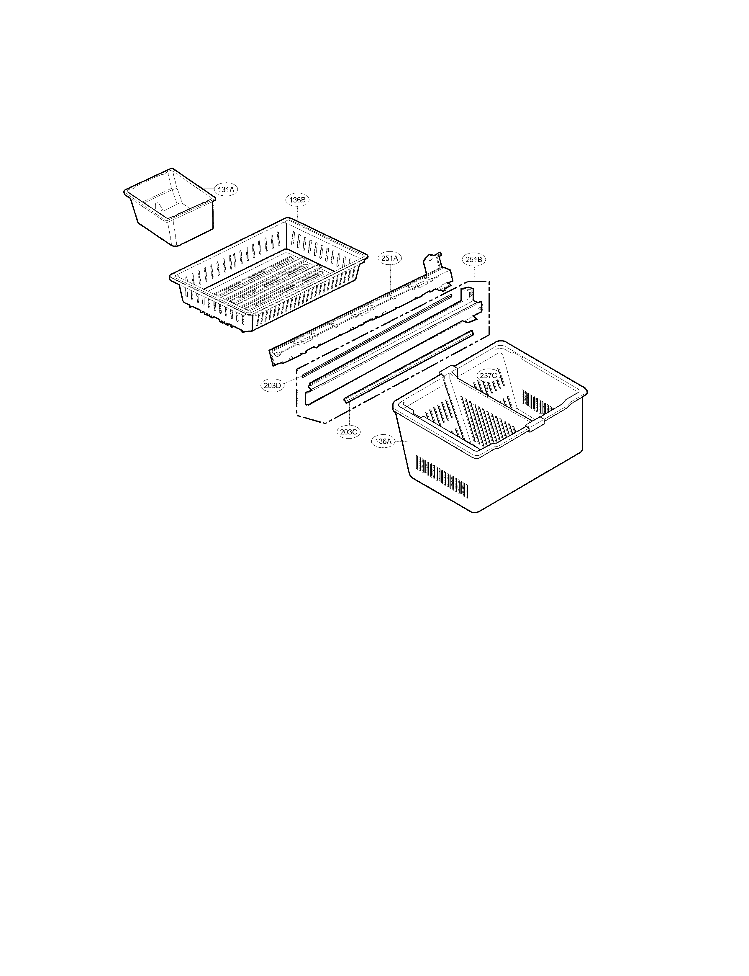 Freezer parts