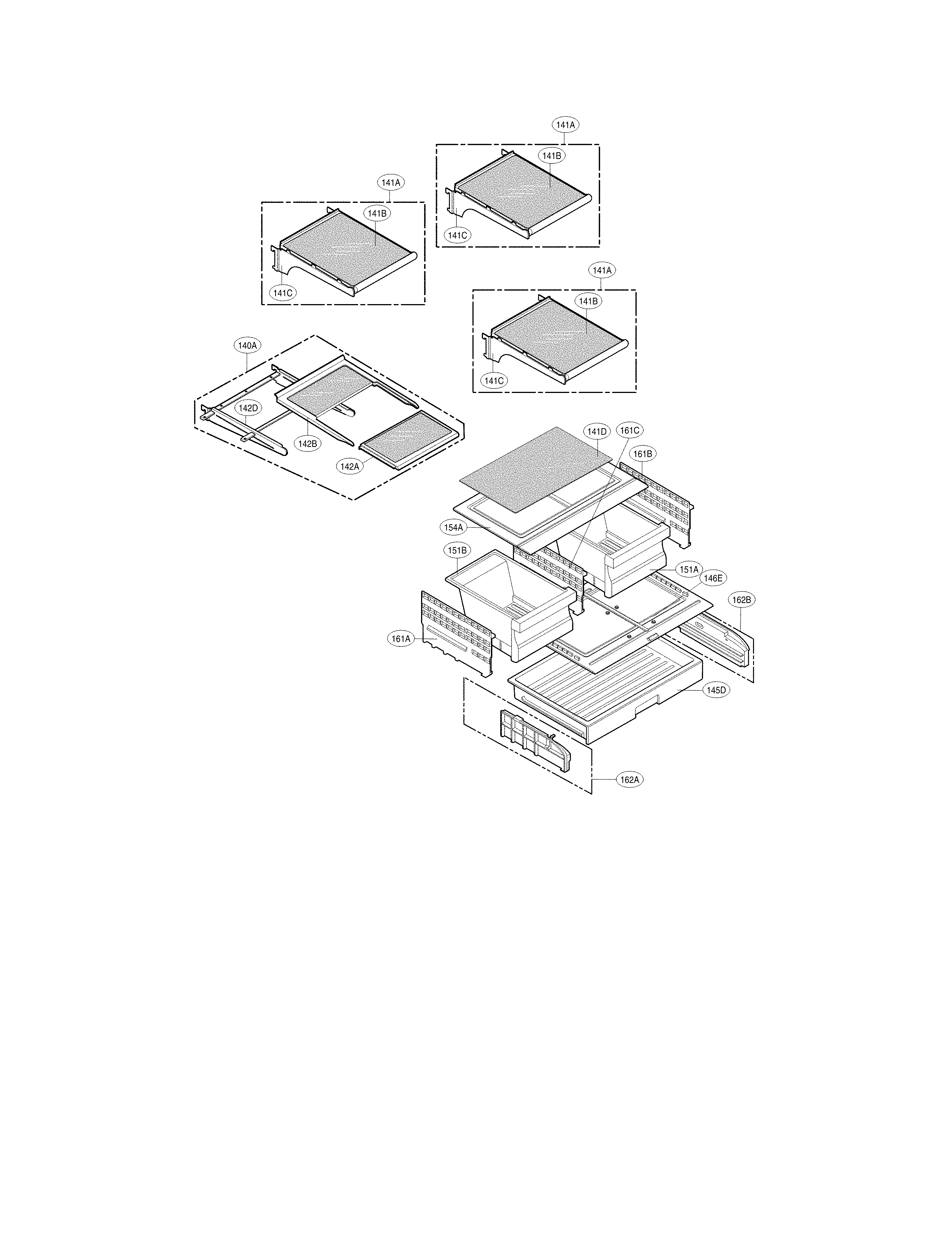 Refrigerator parts