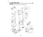 Kenmore Elite 79571329411 case parts diagram