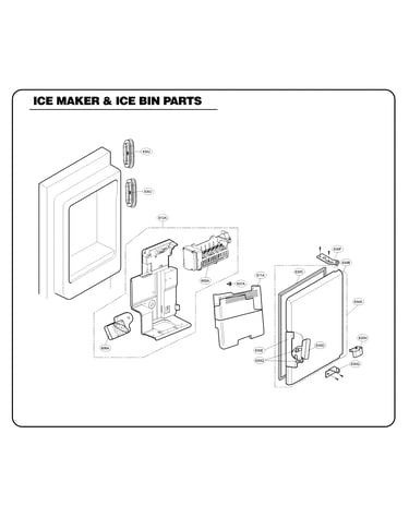 Ice maker parts
