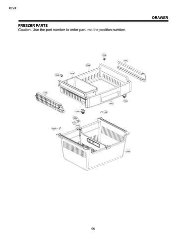 Freezer parts