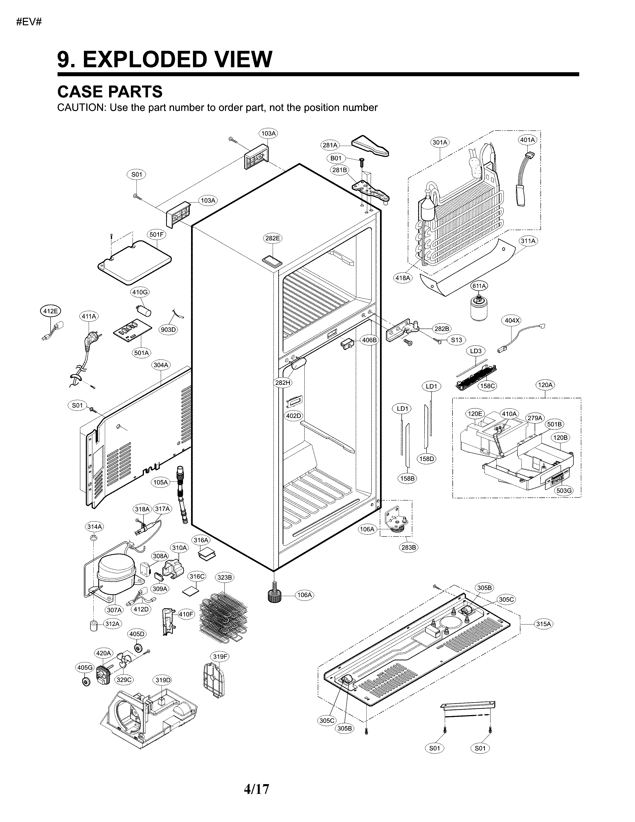 Case parts