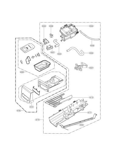 Drawer panel parts