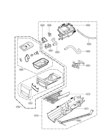Drawer panel parts