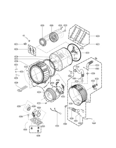 Cabinet and door parts