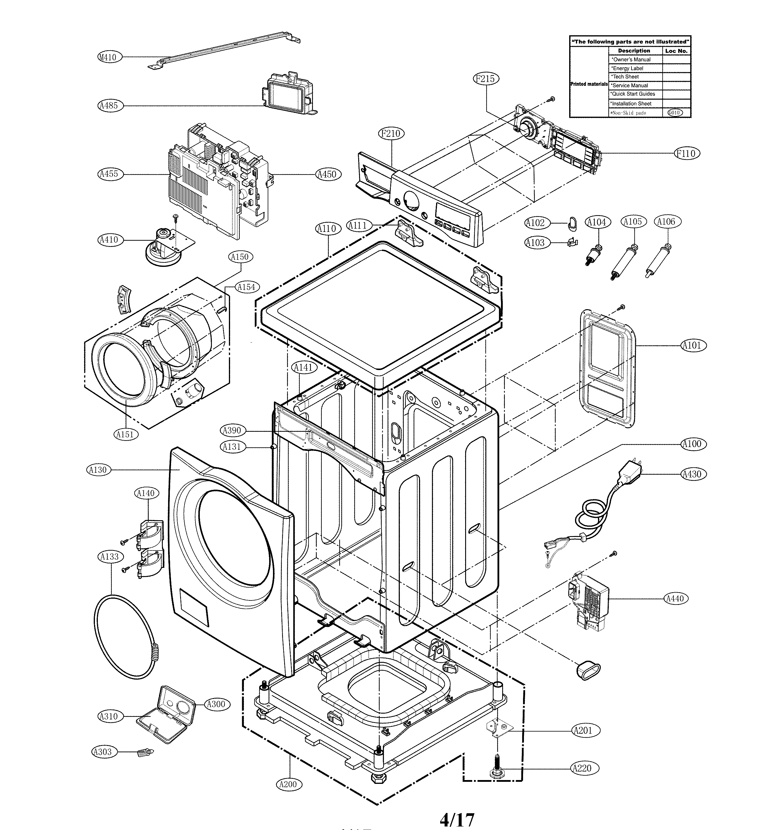 CONTROL PANEL PARTS