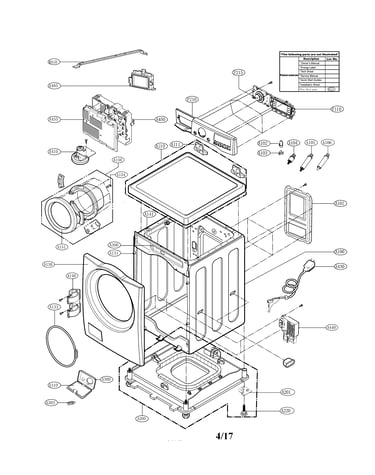 Control panel parts