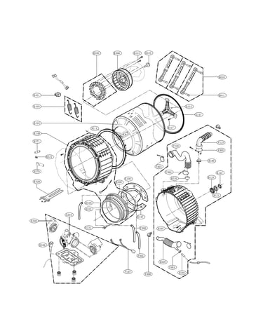 Cabinet and door parts
