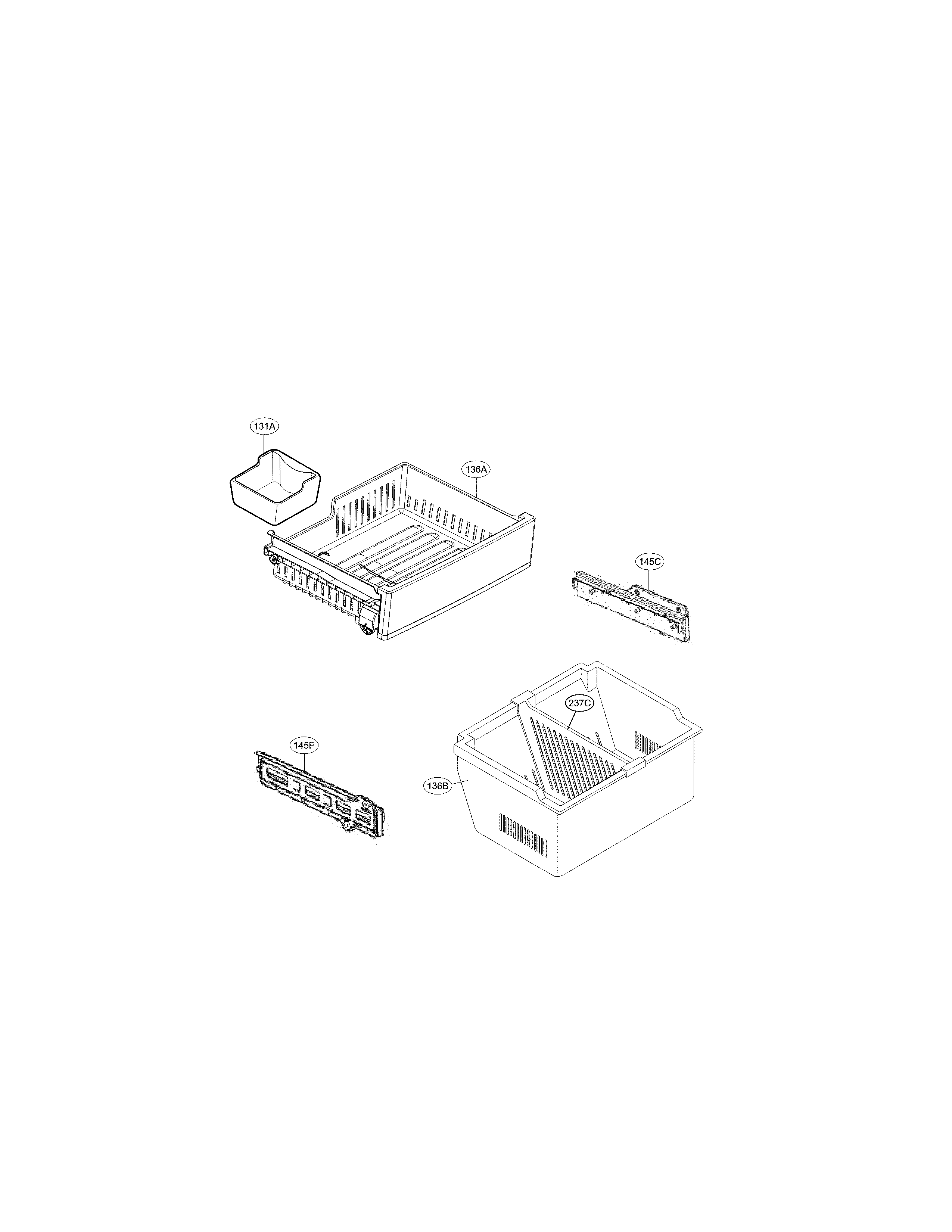 Freezer parts