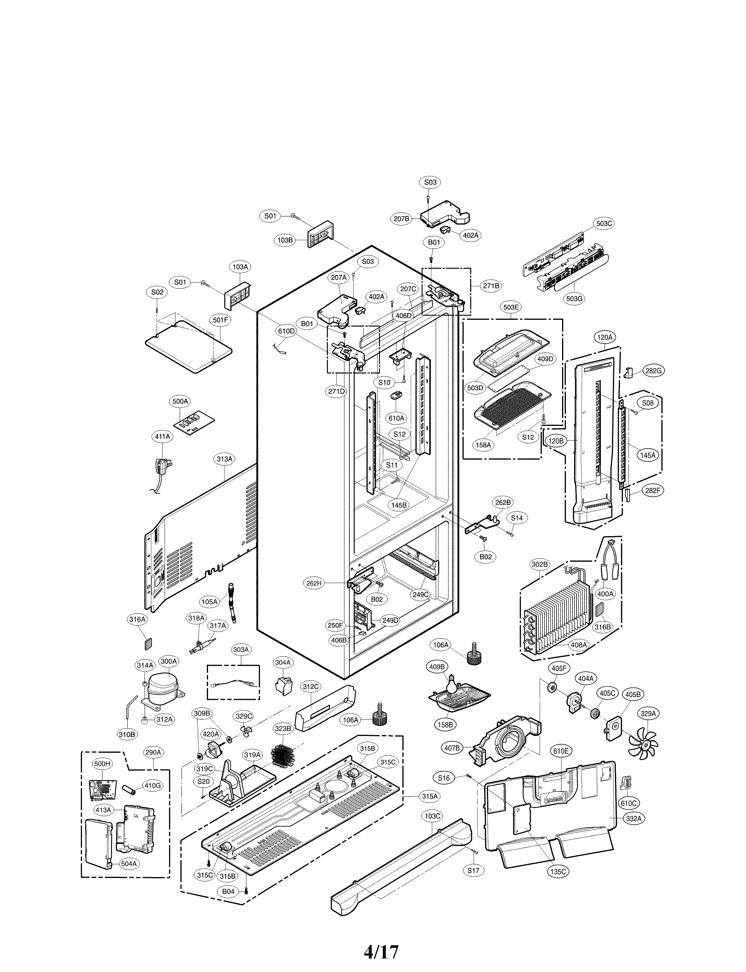 Case parts