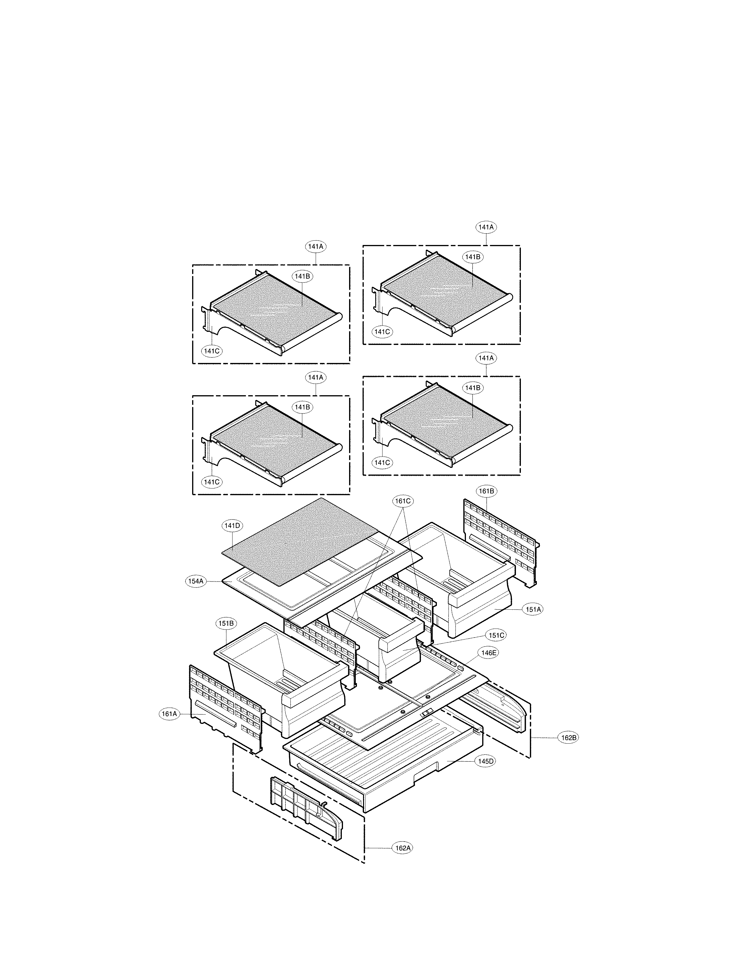 Refrigerator parts
