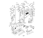 LG LFX25974ST/04 case parts diagram