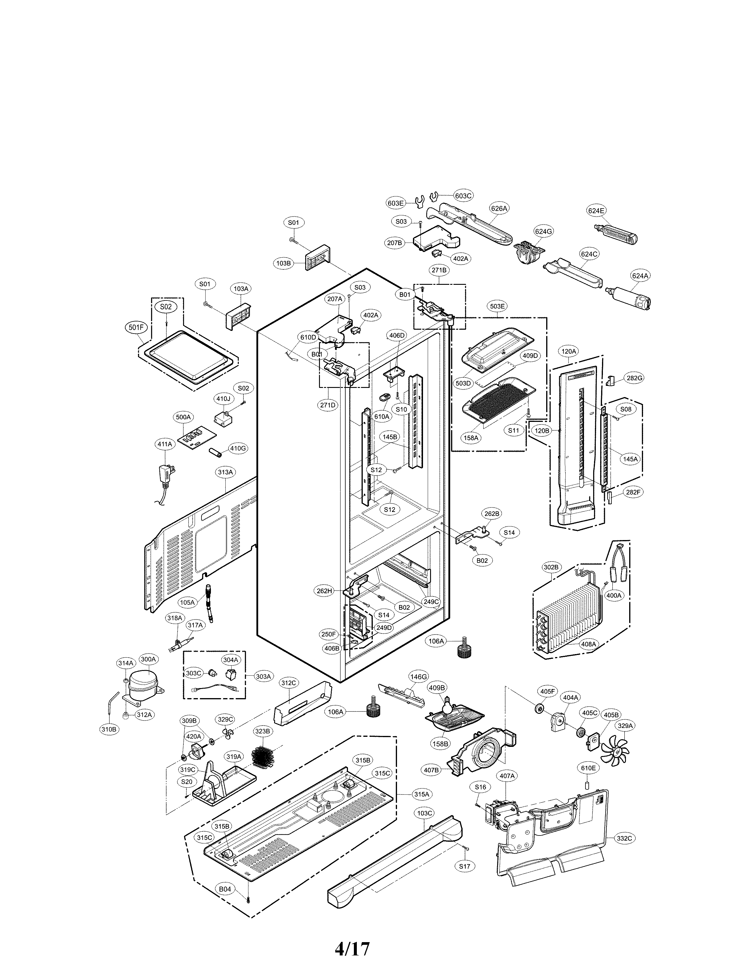 Case parts
