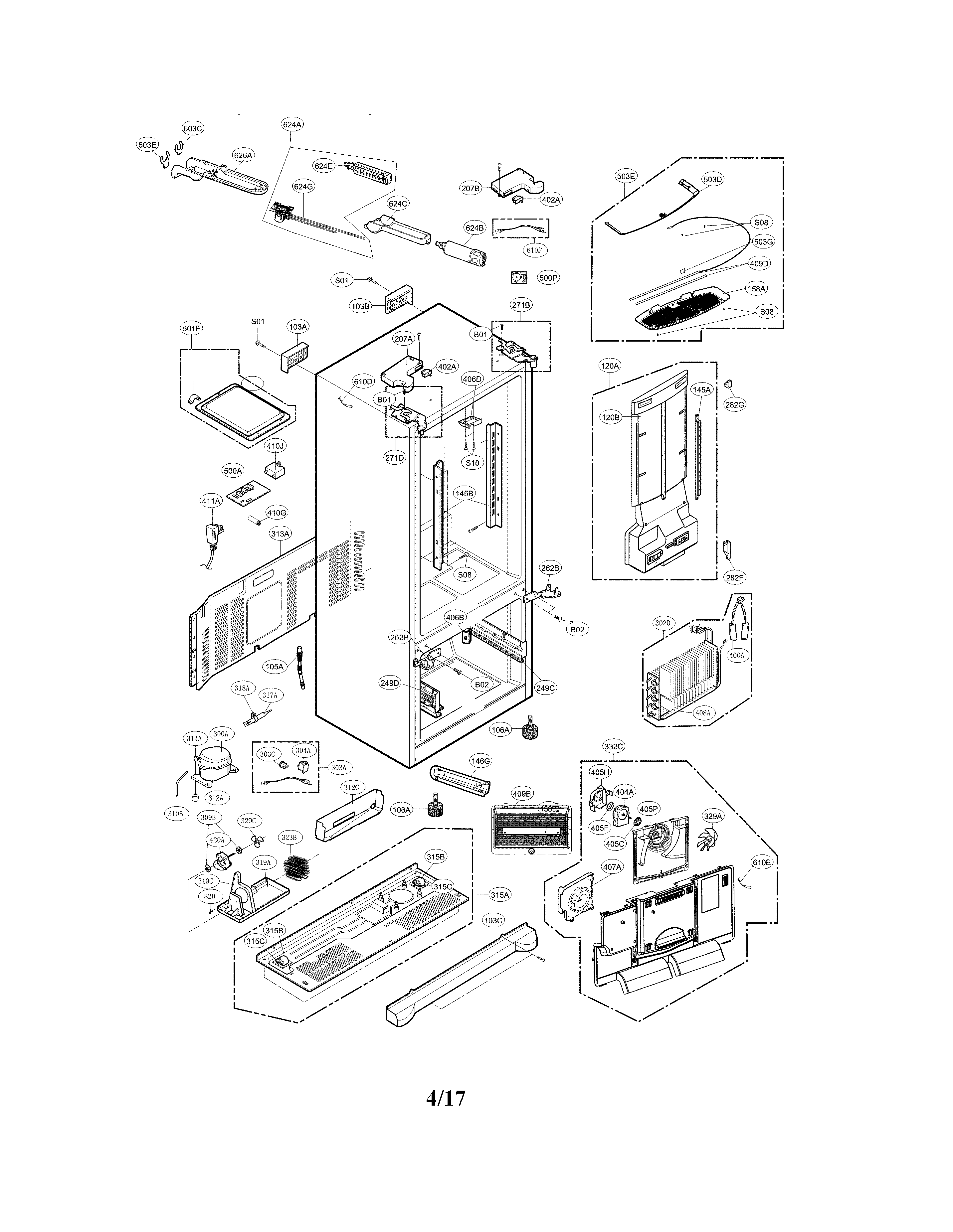 CASE PARTS