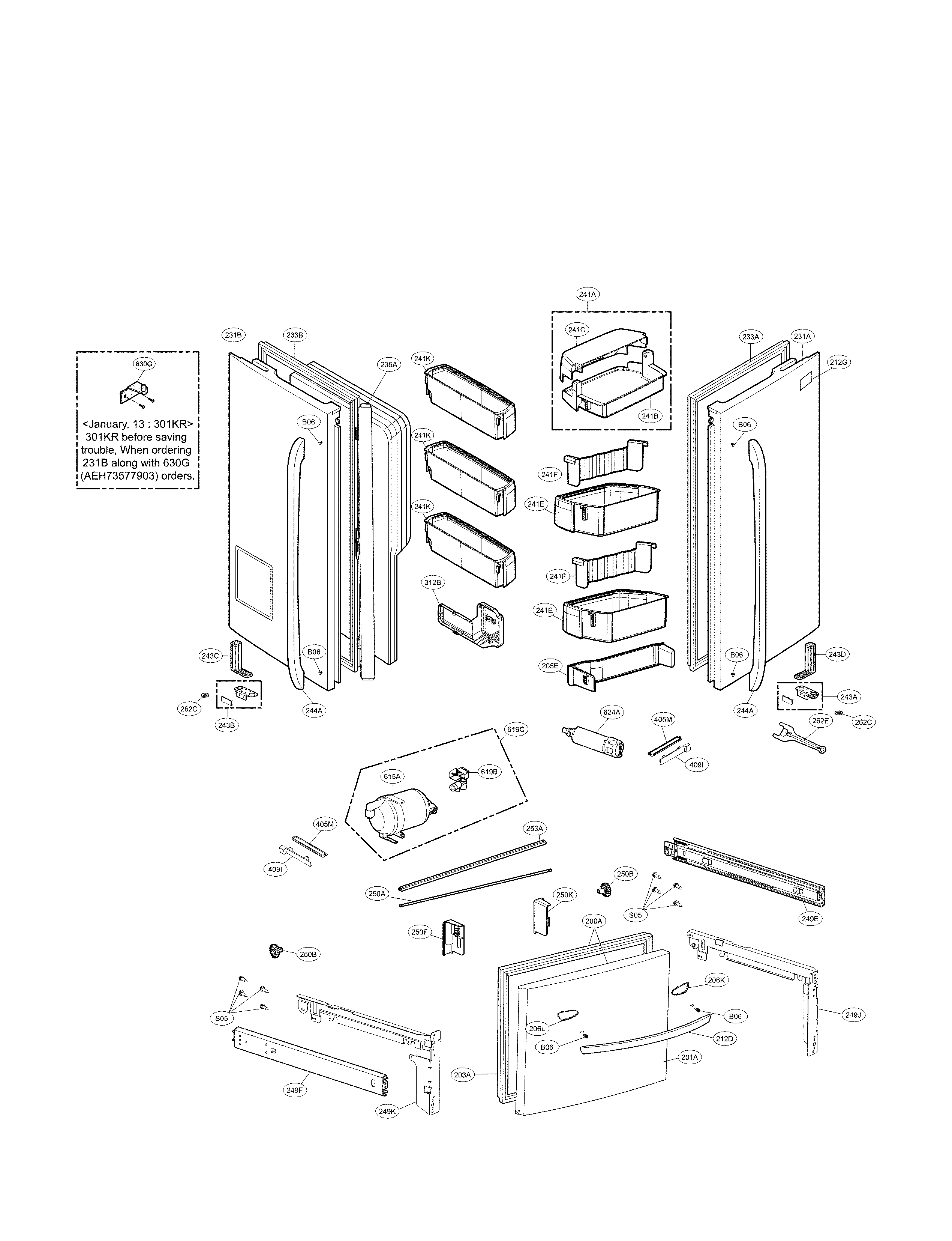 Door parts