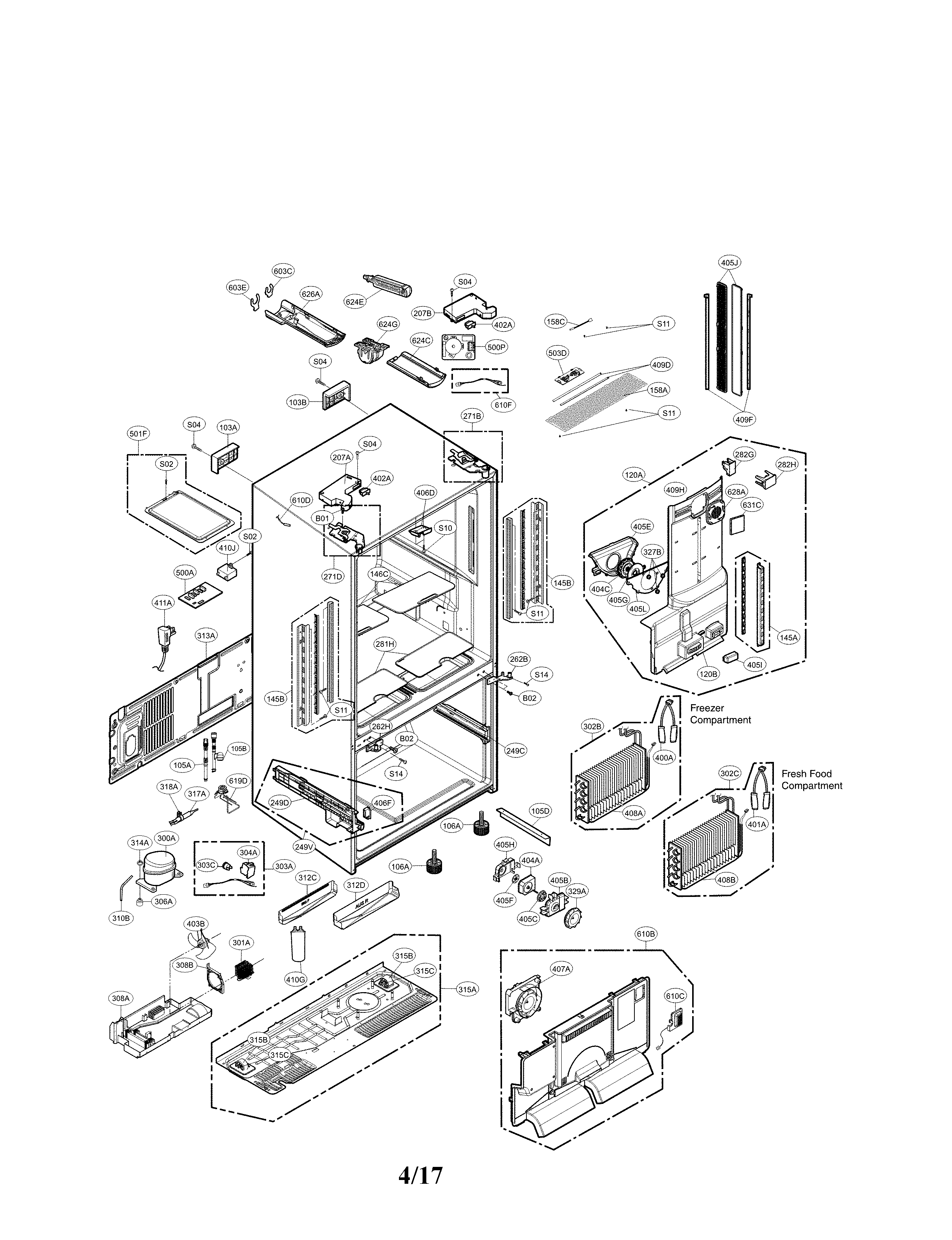 Case parts