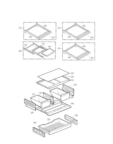 Freezer parts