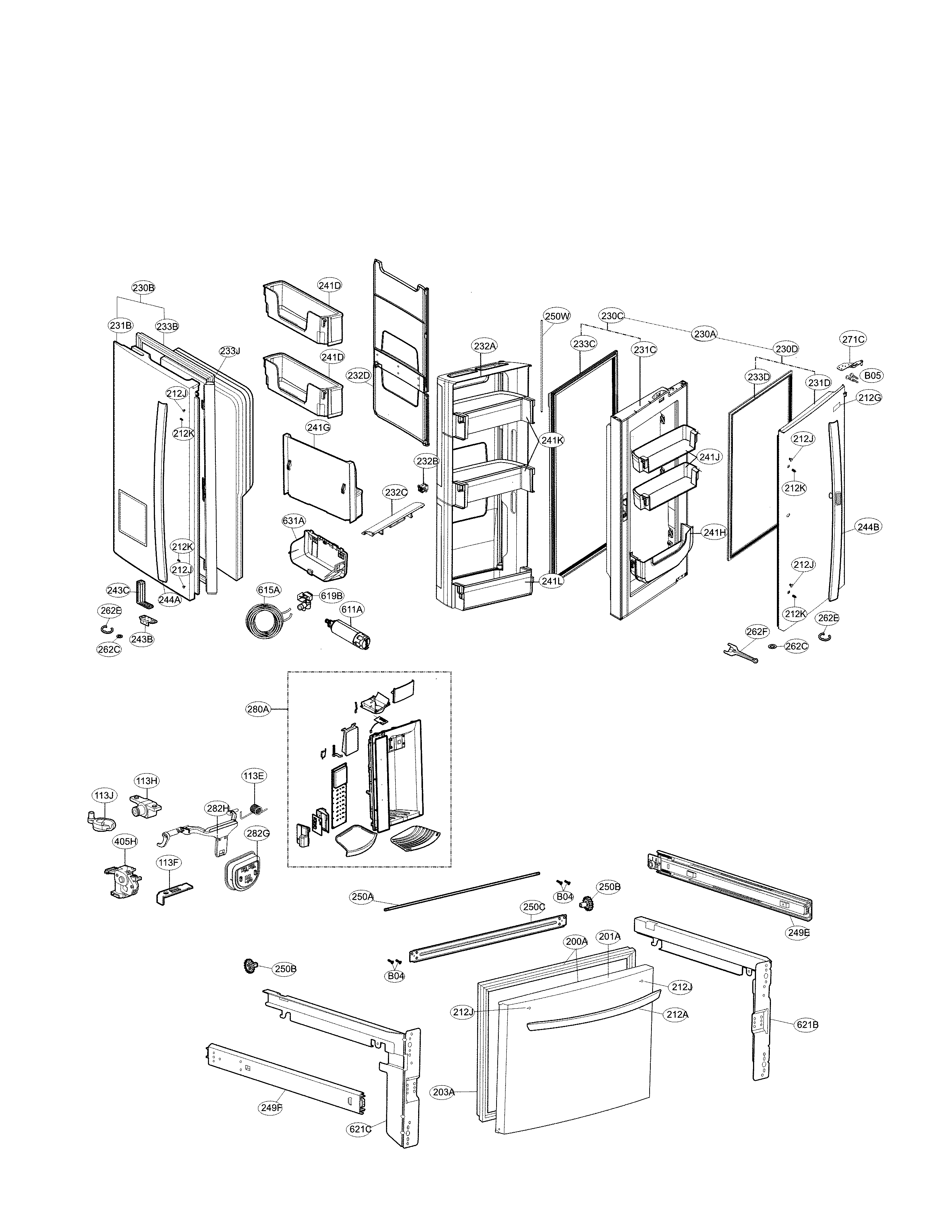 Door parts