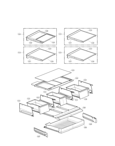 Refrigerator parts