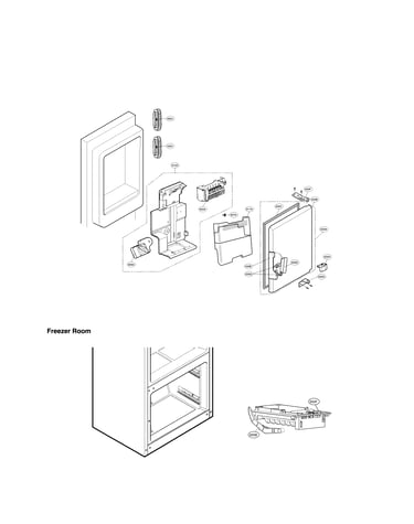 Ice maker parts