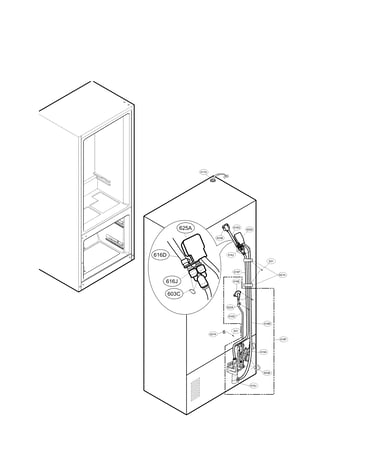 Water and valve parts