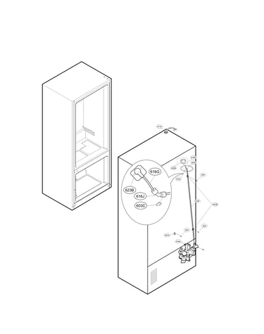 Tub and valve parts