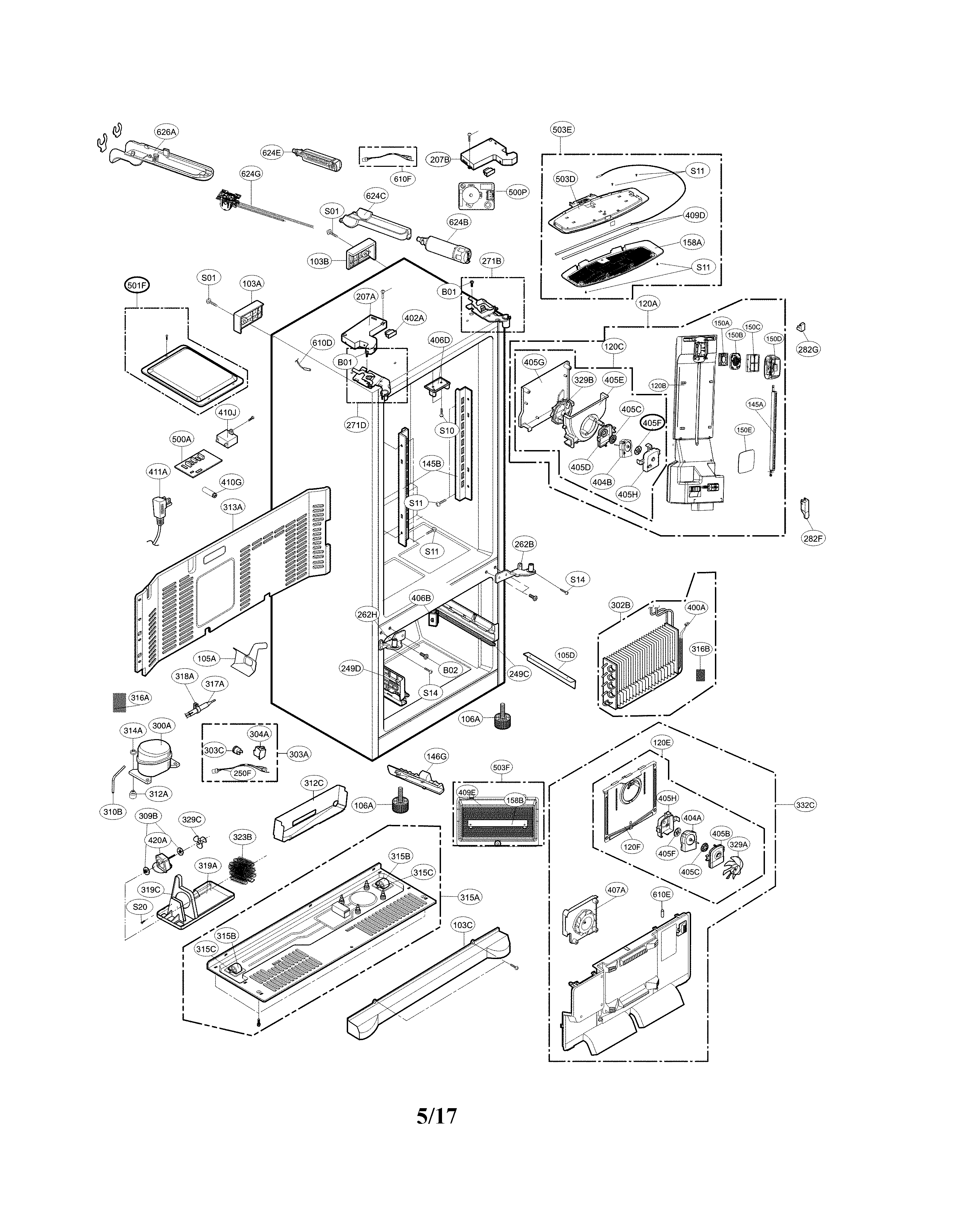 Case parts