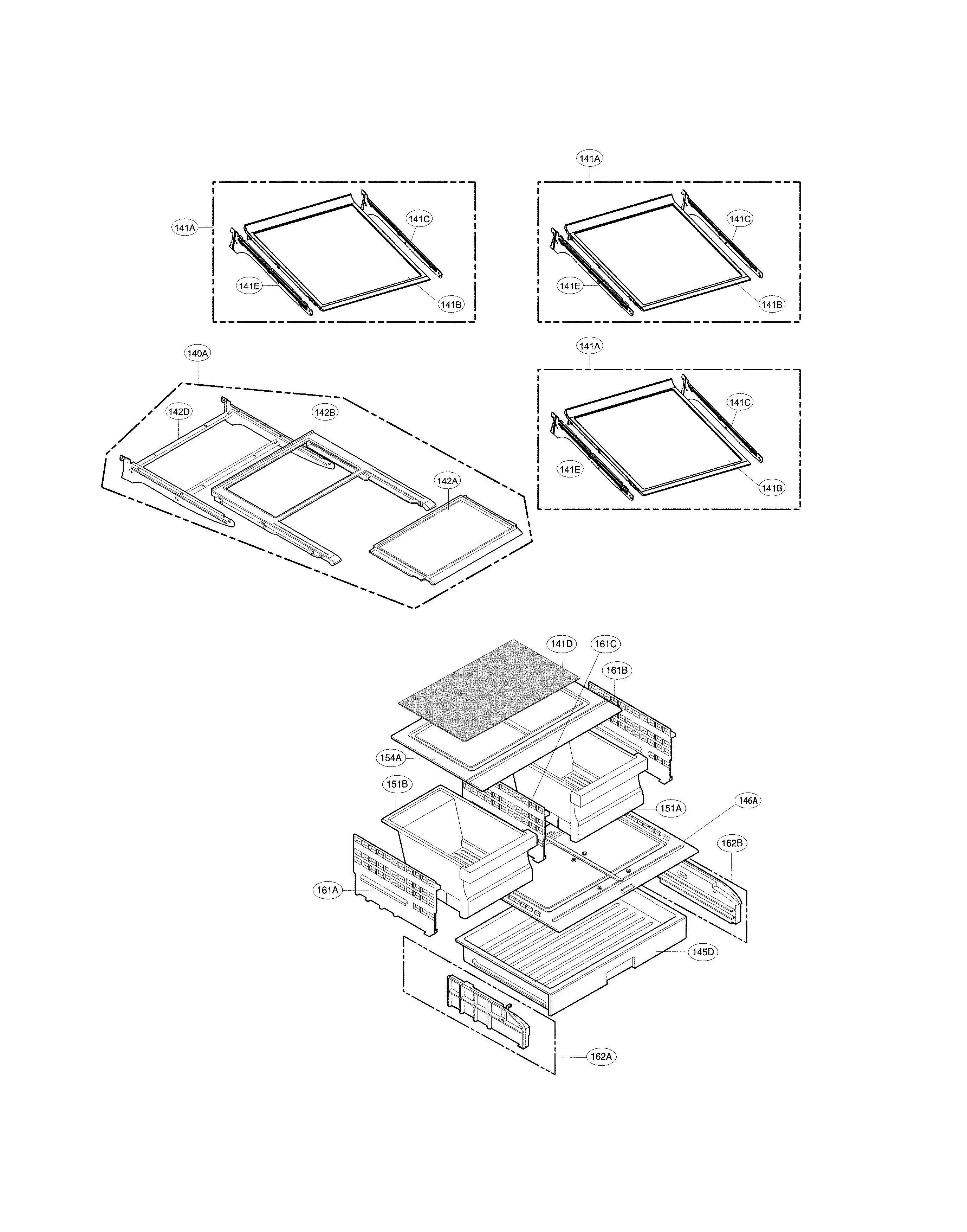 Refrigerator parts