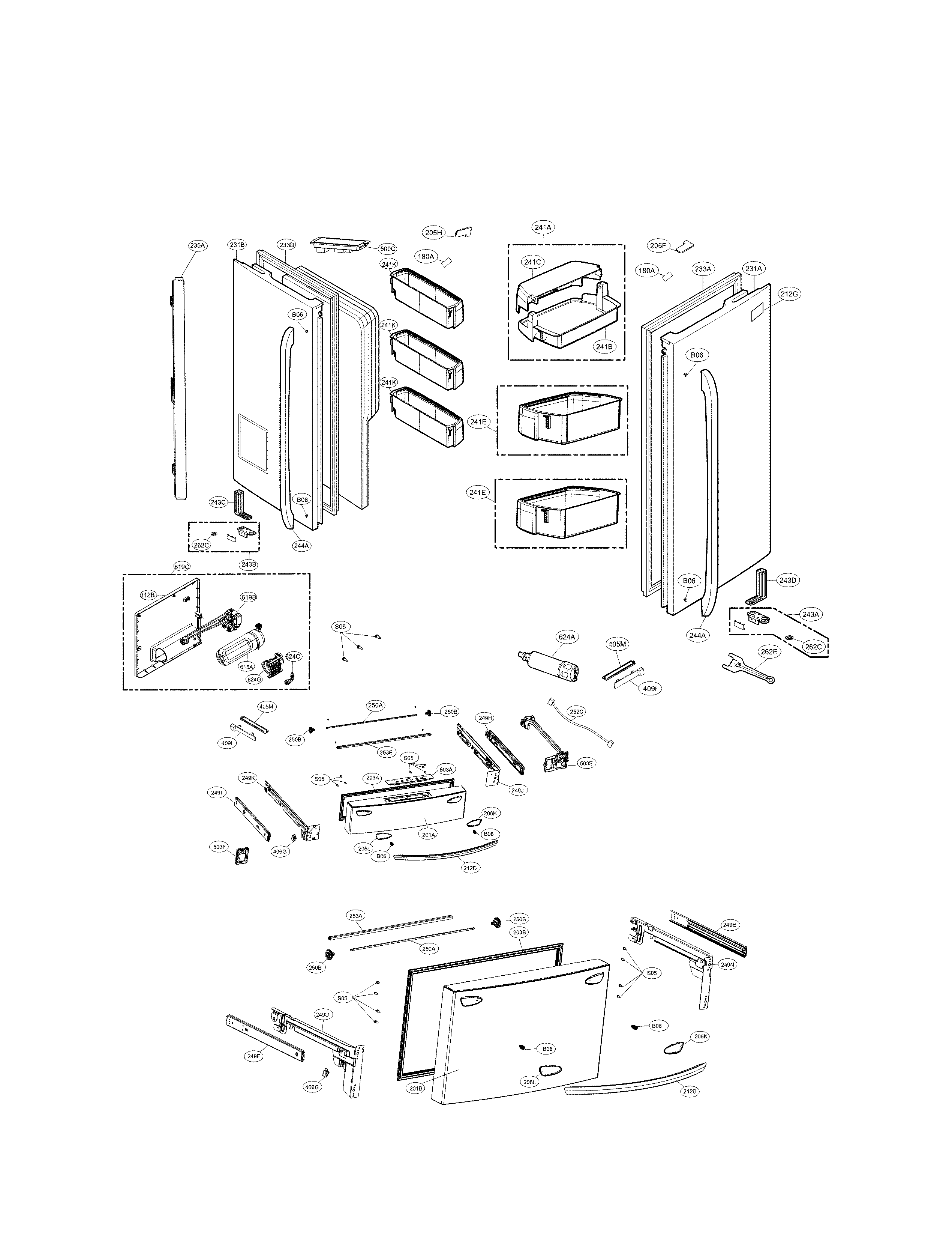 Door parts
