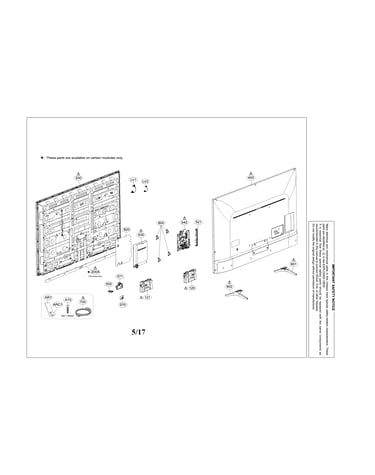 Exploded view parts