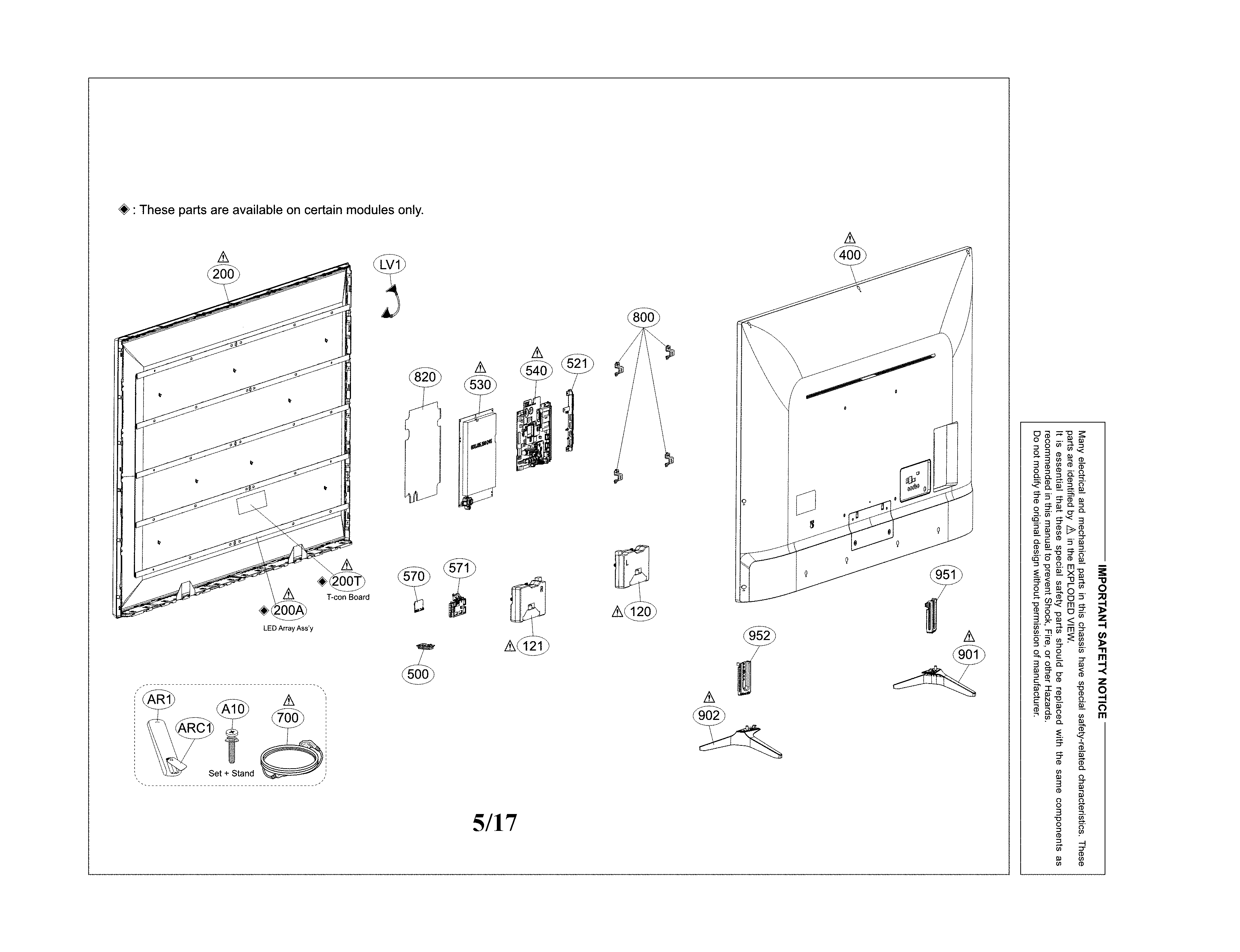EXPLODED VIEW PARTS