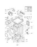 Cabinet and contorl panel parts