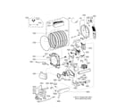 Kenmore Elite 79691962710 drum parts diagram