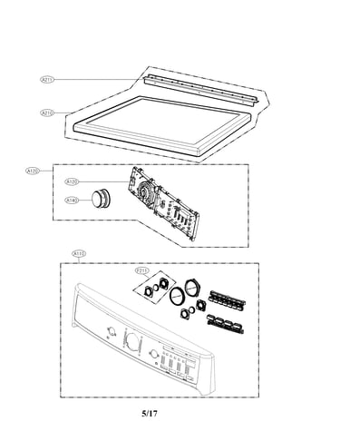 Contorl panel parts