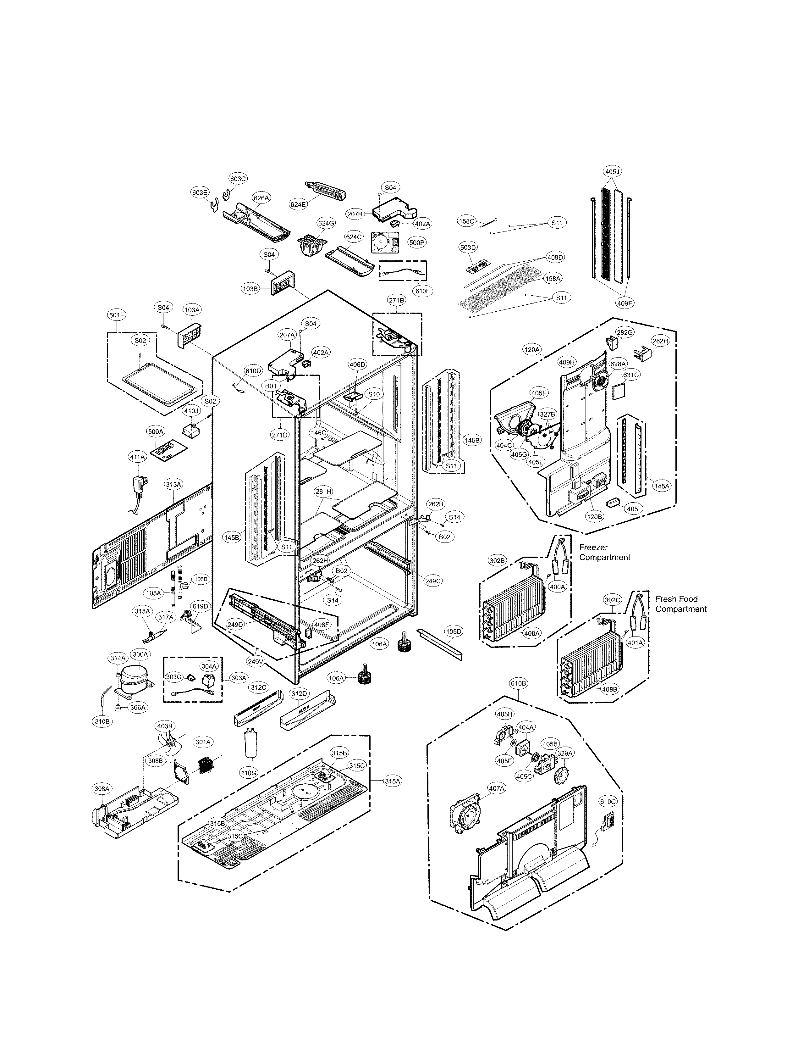 Case parts