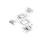 Kenmore Elite 79572183312 freezer parts diagram