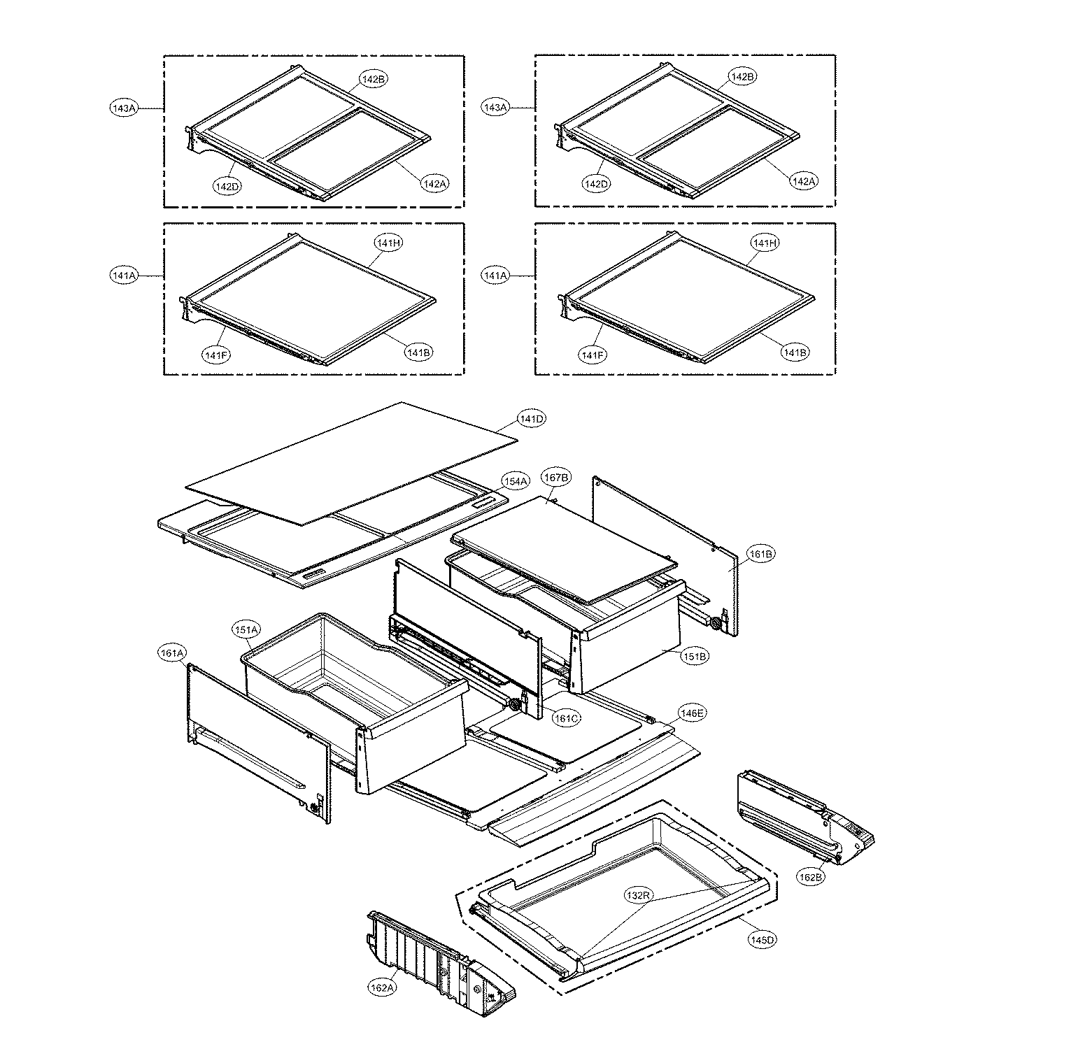 Refrigerator parts