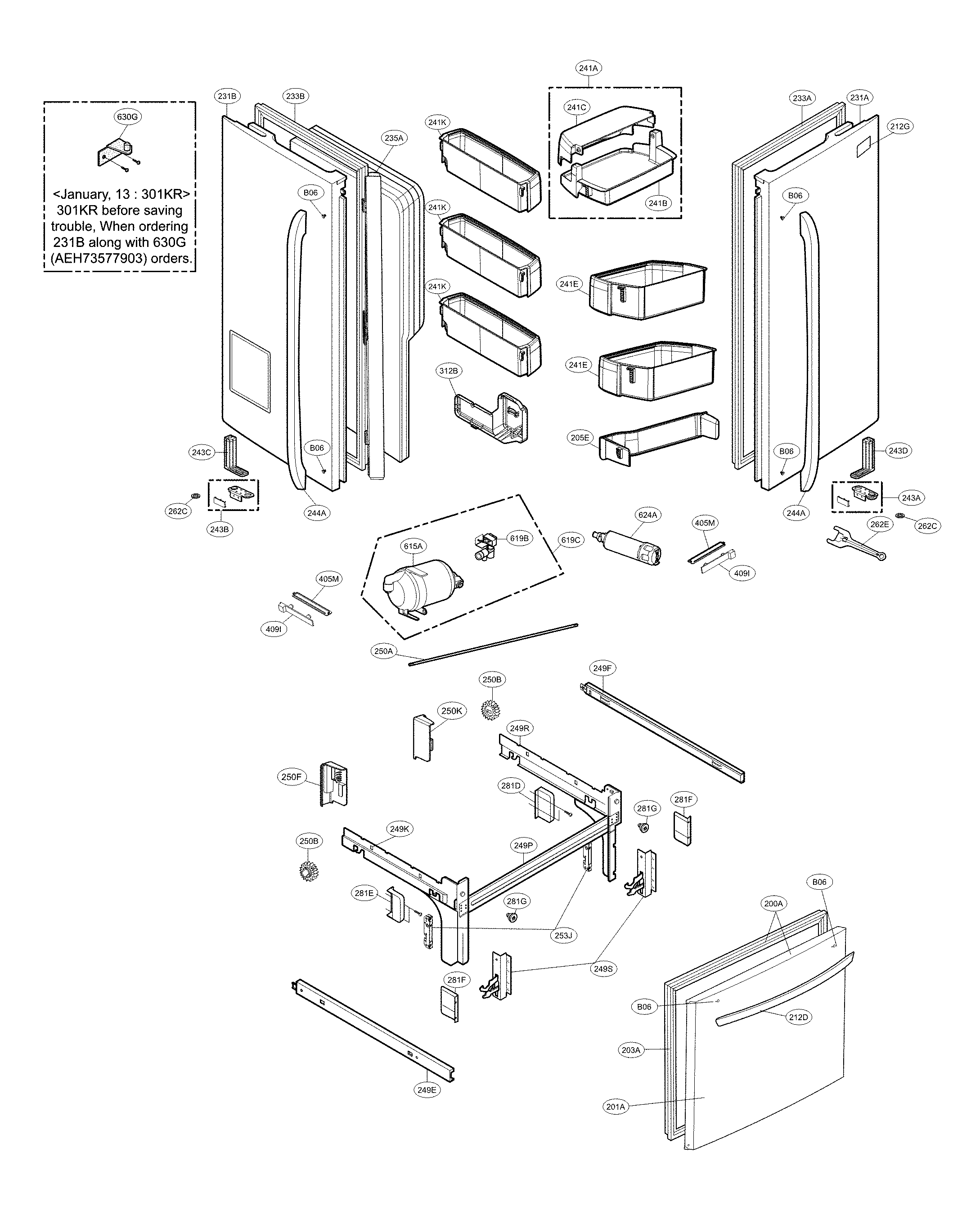Door parts