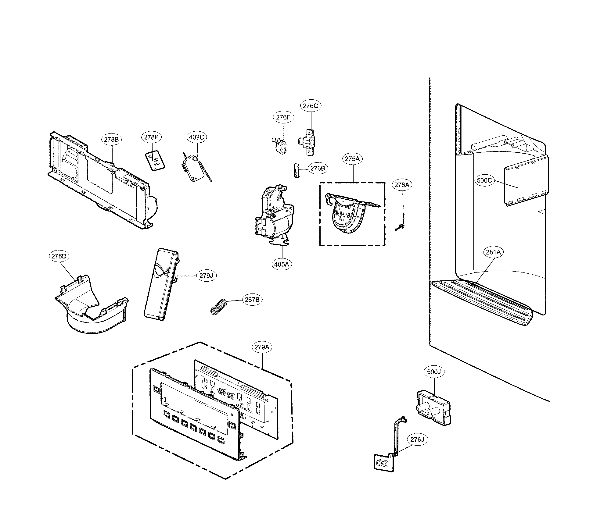 Dispenser parts