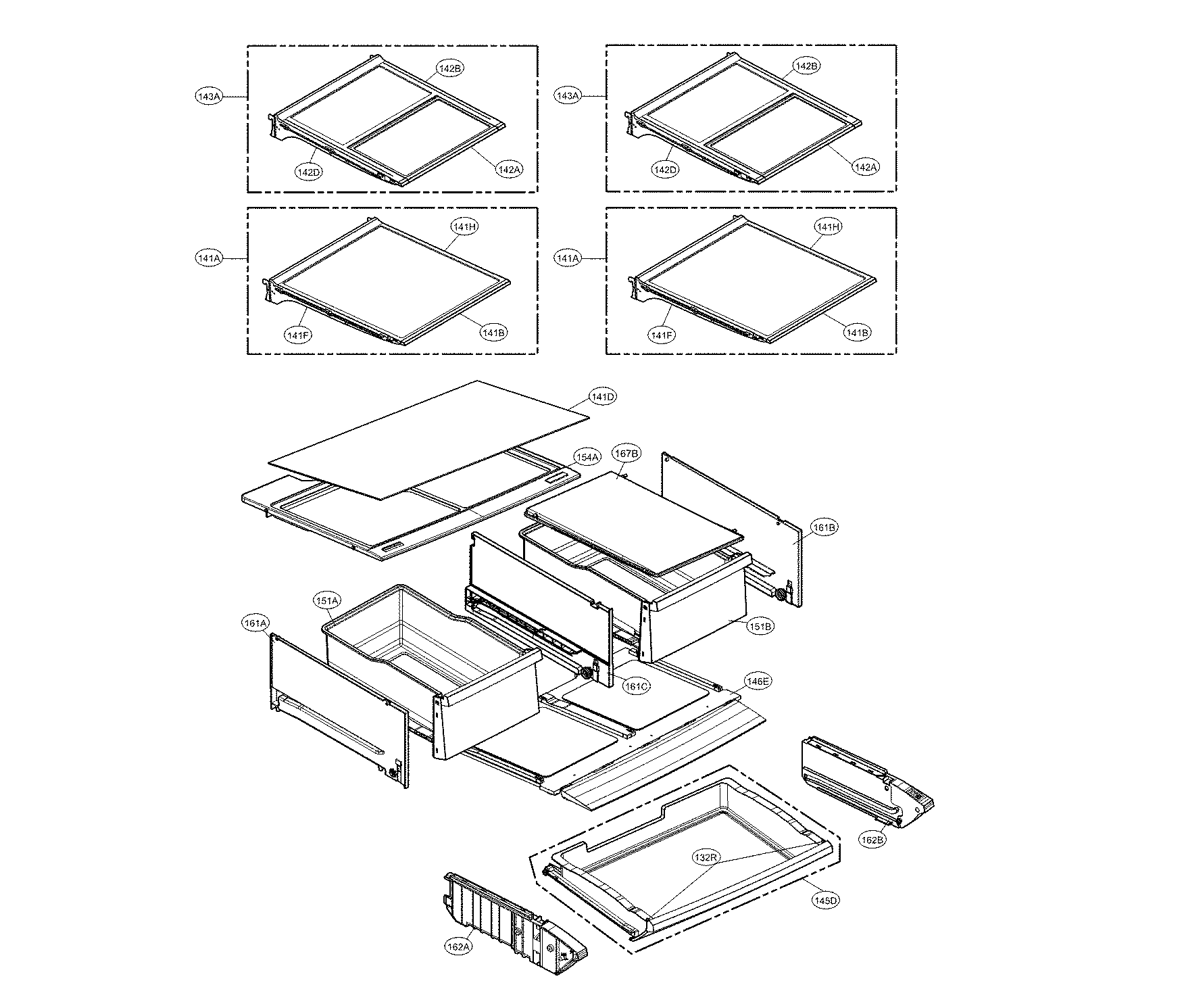 Refrigerator parts