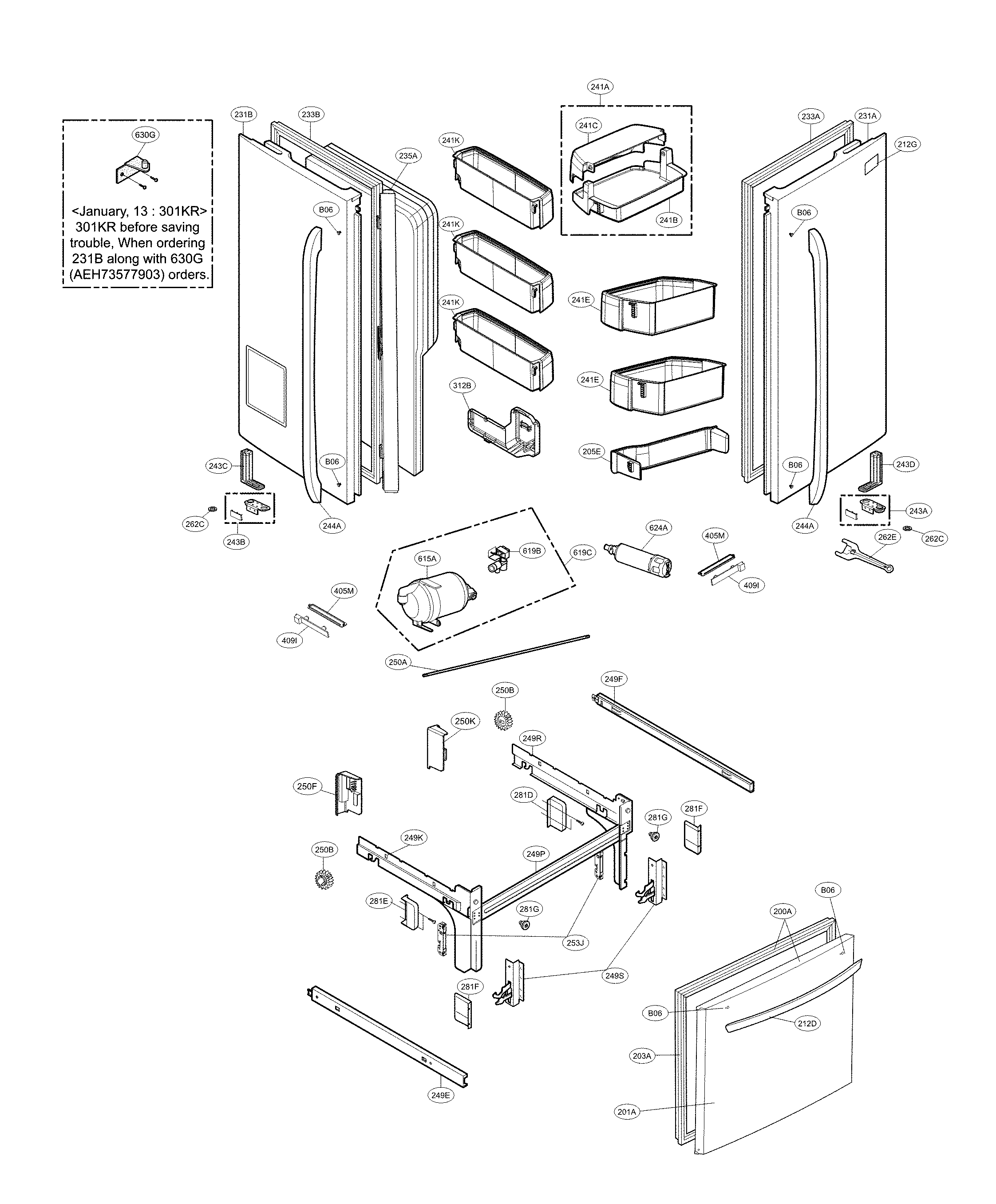 Door parts