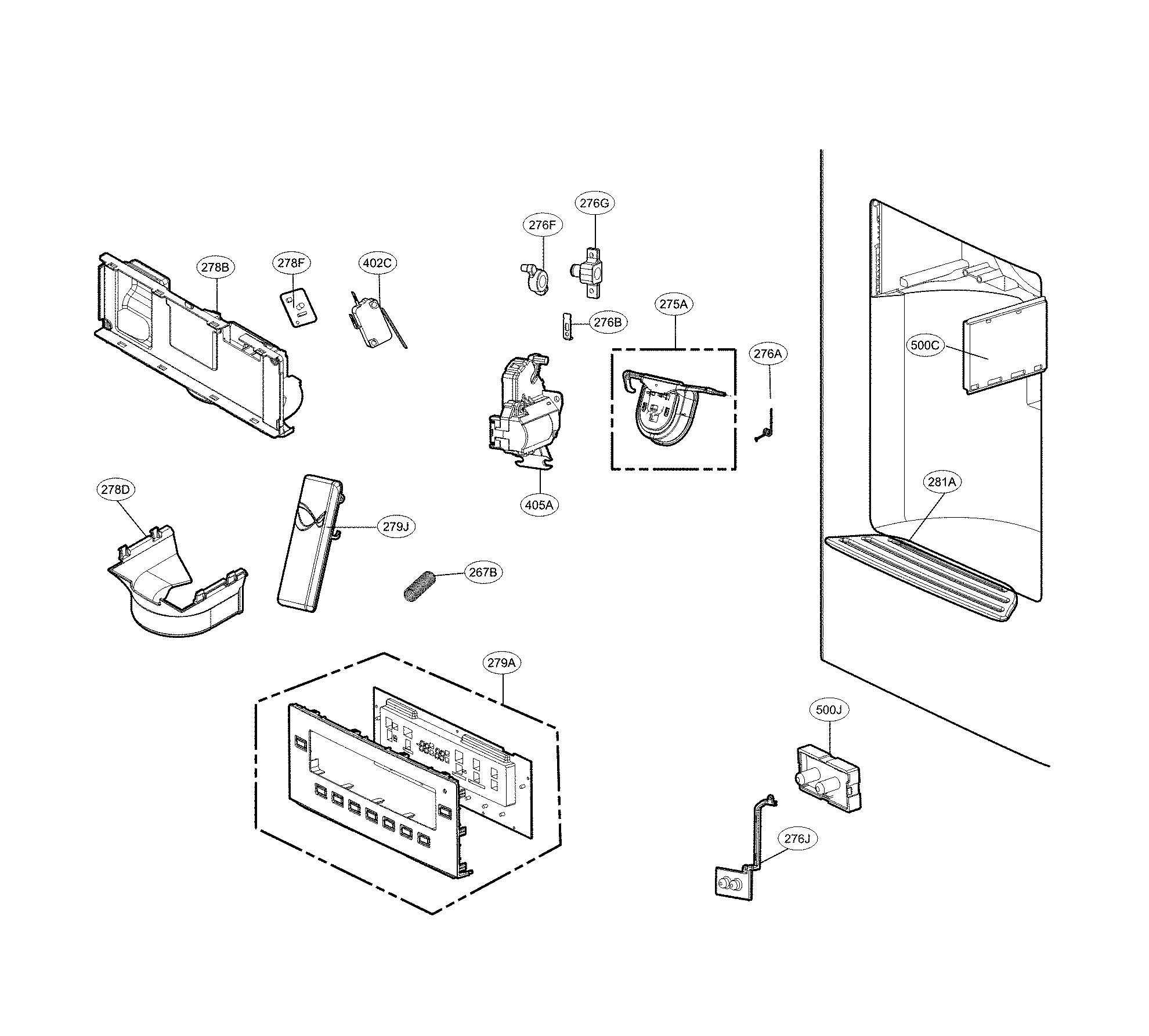Dispenser parts