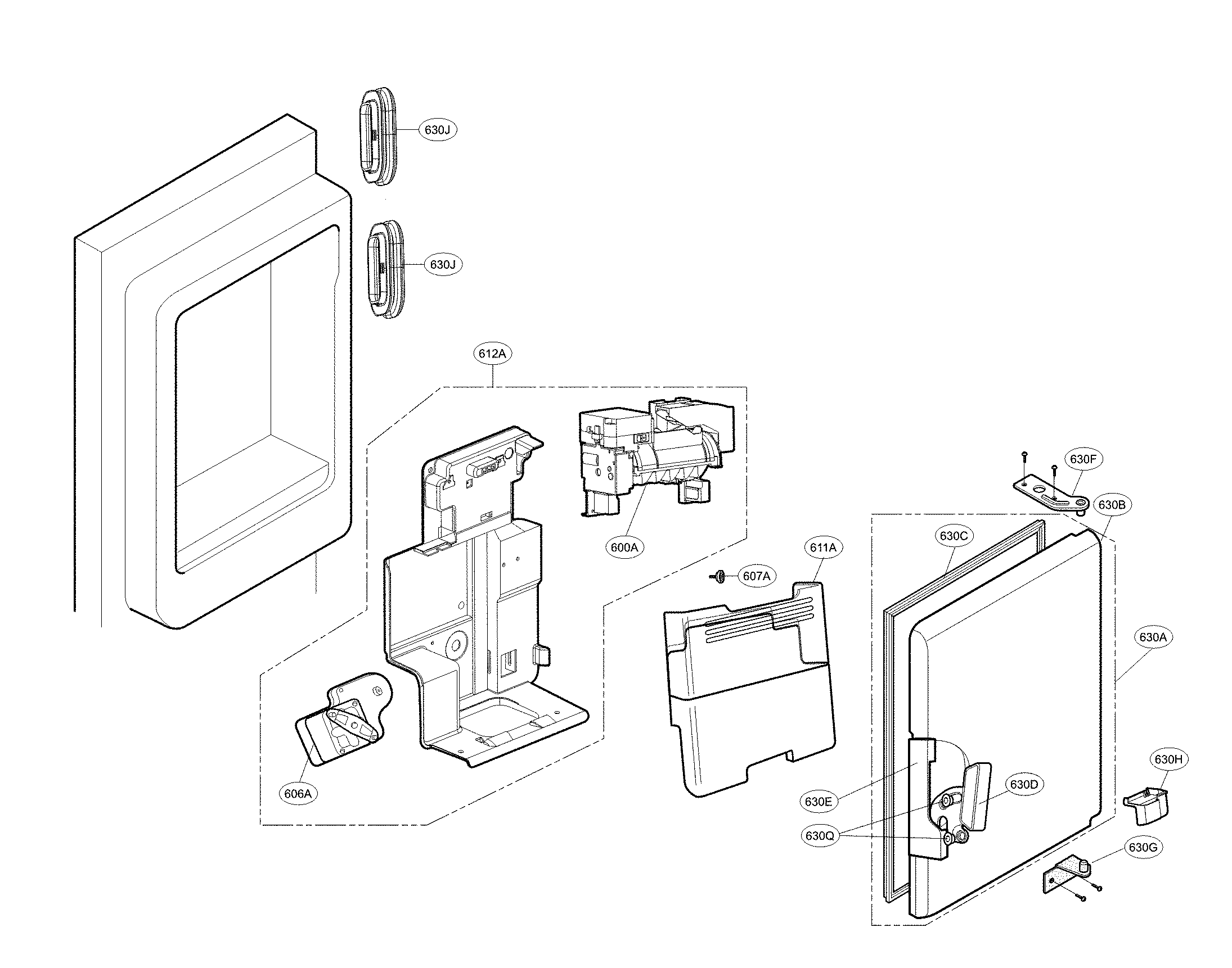 Ice maker parts