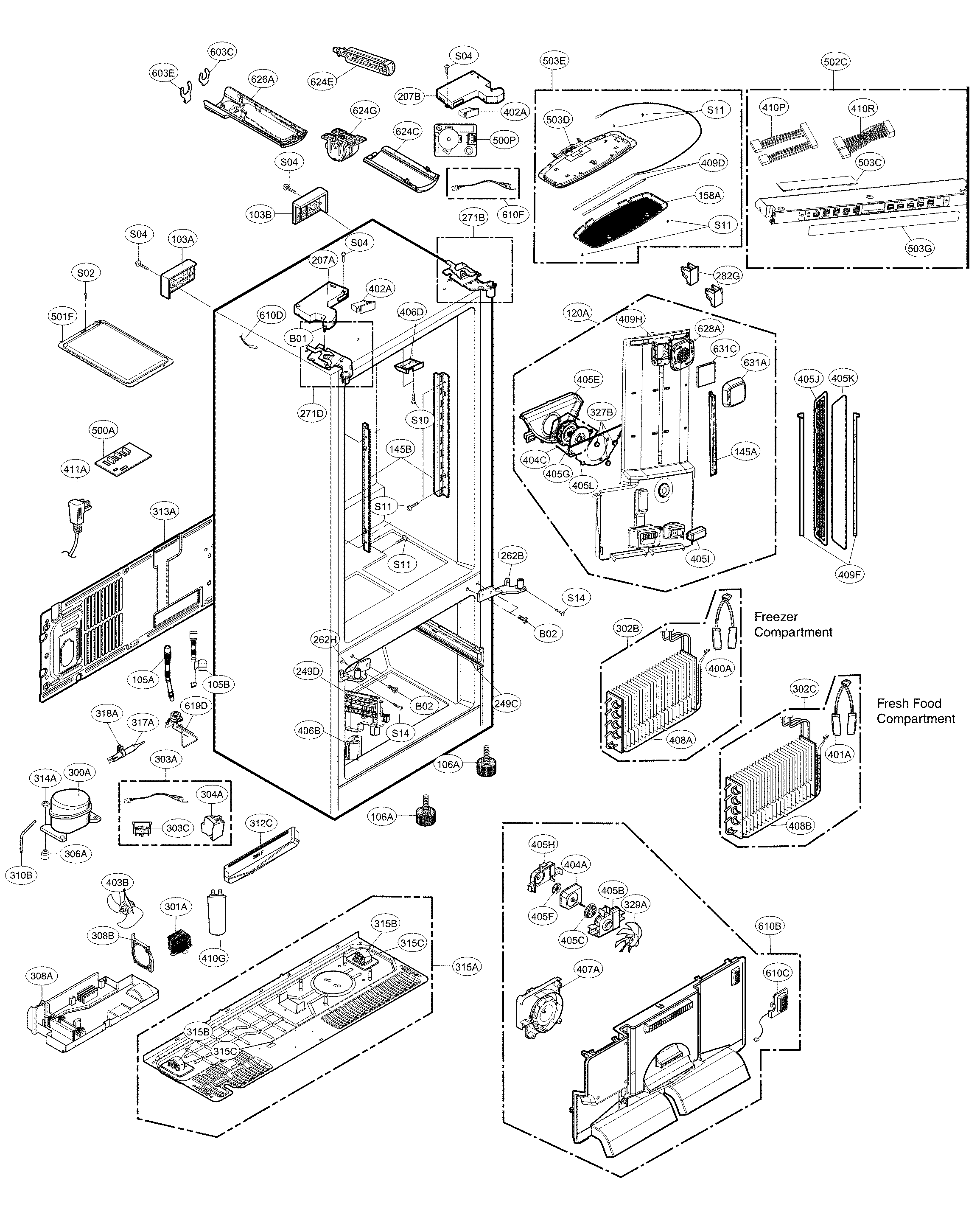 Case parts