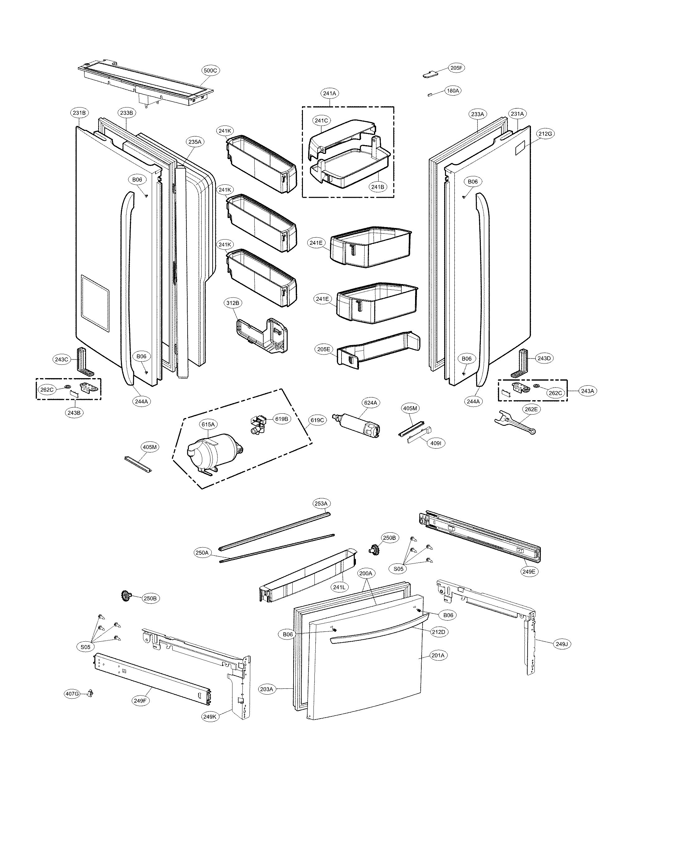 Door parts